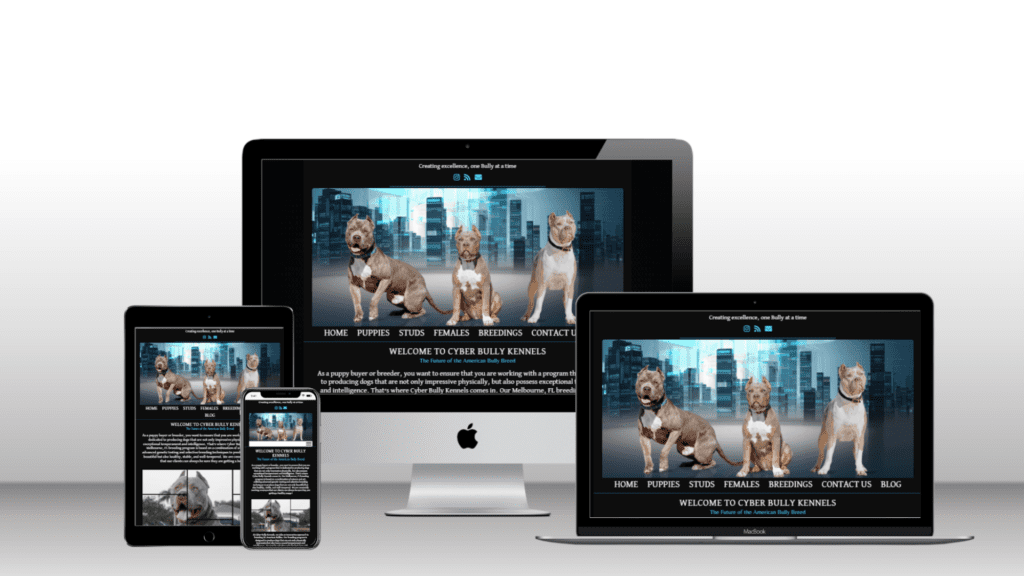 Read more about the article Your Outdated Dog Breeder Website Needs a More Modern Design